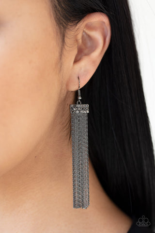 Twinkling Tapestry - Black - Paparazzi Accessories