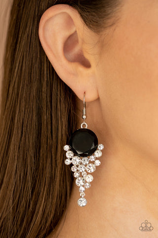 Elegantly Effervescent - Black - Paparazzi Accessories