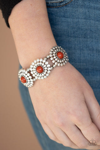 Bountiful Blossoms - Brown- Paparazzi Accessories