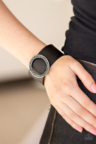 RING Them In - Black - Paparazzi Accessories