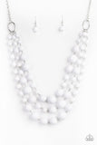 Everyone Scatter! - White - Paparazzi Accessories