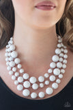 Everyone Scatter! - White - Paparazzi Accessories