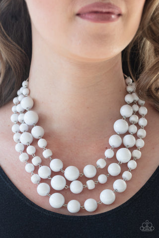 Everyone Scatter! - White - Paparazzi Accessories