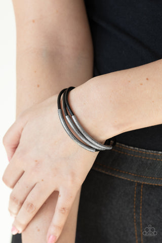 Magnetic Maverick - Black - Paparazzi Accessories