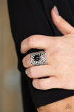 Flower Shower - Black- Paparazzi Accessories