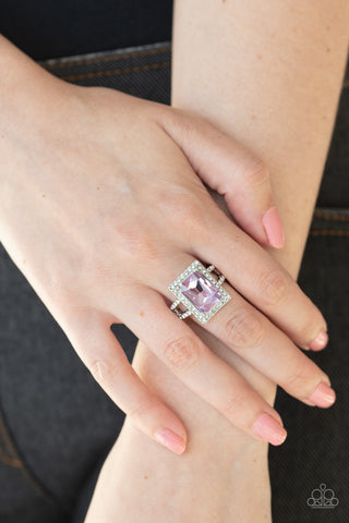 Utmost Prestige - Purple - Paparazzi Accessories