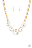 All The Worlds My Stage - Gold - Paparazzi Accessories