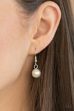 Uptown Opulence - White - Paparazzi Accessories