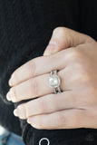 Countess Charm - White - Paparazzi Accessories