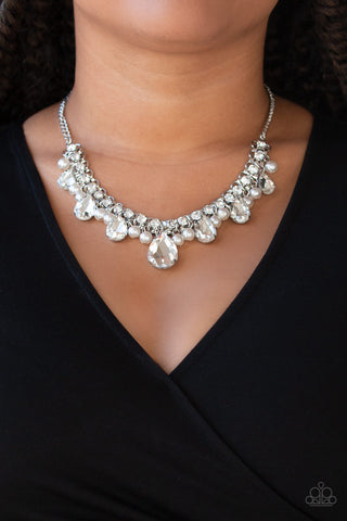 Knockout Queen - White - Paparazzi Accessories