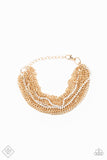 Pour Me Another - Gold - Paparazzi Accessories