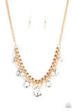 Knockout Queen - Gold - Paparazzi Accessories