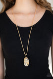 Gemstone Grandeur - Gold - Paparazzi Accessories
