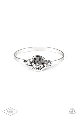 The Mom Life - Silver - Paparazzi Accessories