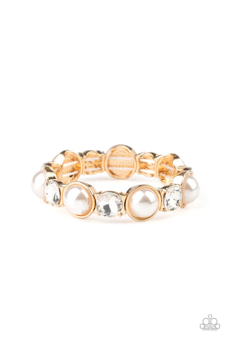 Elegant Entertainment - Gold - Paparazzi Accessories