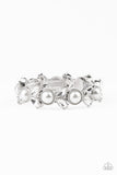 Opulent Oasis - White - Paparazzi Accessories