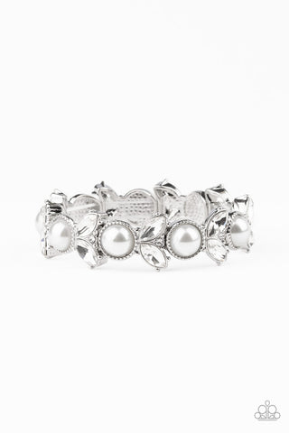 Opulent Oasis - White - Paparazzi Accessories