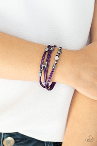 Cut The Cord - Purple - Paparazzi Accessories