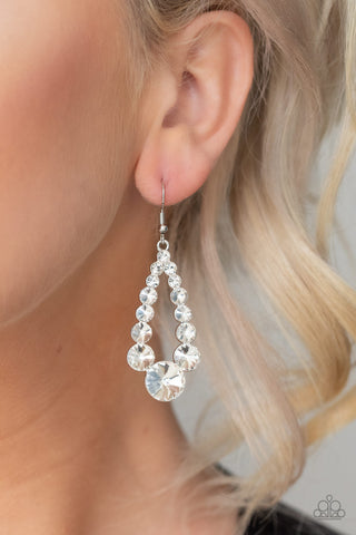 Here GLOWS Nothing! - White - Paparazzi Accessories
