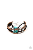 Rocky Mountain Rebel - Blue - Paparazzi Accessories