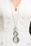 Buckle Down - Silver - Paparazzi Accessories