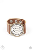 Hold On To Your Buckle - Brown  - Paparazzi Accessories