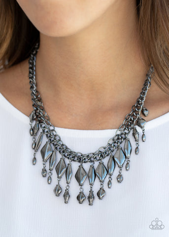 Trinket Trade - Black - Paparazzi Accessories