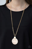 A Top-SHELLer - Gold - Paparazzi Accessories
