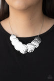 RADIAL Waves - Silver - Paparazzi Accessories