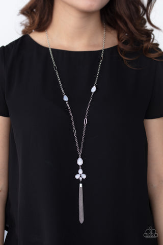 Eden Dew - White - Paparazzi Accessories