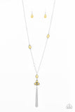 Eden Dew - Yellow - Paparazzi Accessories