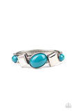 Abstract Appeal - Blue - Paparazzi Accessories