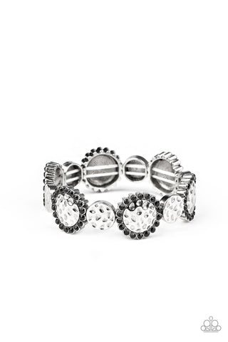 Mixed Up Metro - Black - Paparazzi Accessories