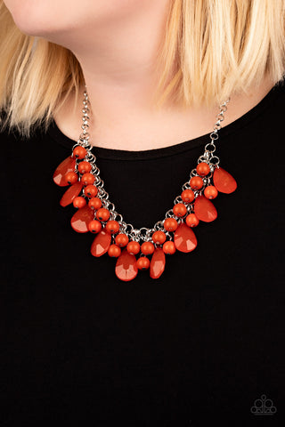 Endless Effervescence - Orange - Paparazzi Accessories
