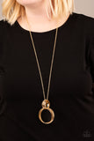 My Ears Are Ringing - Gold - Paparazzi Accessories