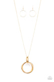 My Ears Are Ringing - Gold - Paparazzi Accessories
