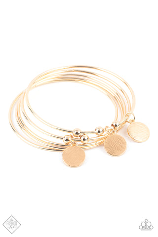 Reflective Radiance - Gold - Paparazzi Accessories