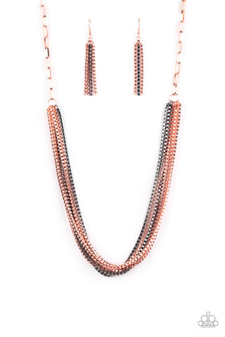 Beat Box Queen - Copper - Paparazzi Accessories