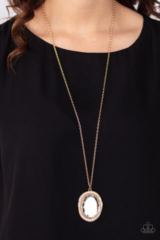 REIGN Them In - Gold - Paparazzi Accessories