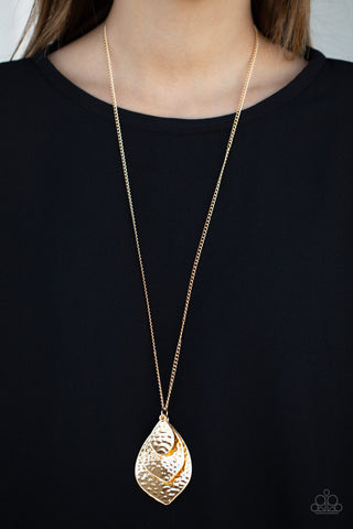 Changing Leaves - Gold - Paparazzi Accessories