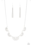 Fanned Out Fashion - Silver - Paparazzi Accessories