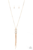 Times Square Stunner - Gold - Paparazzi Accessories