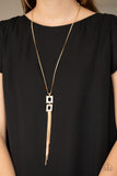 Times Square Stunner - Gold - Paparazzi Accessories