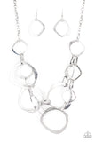 Salvage Yard - Silver - Paparazzi Accessories