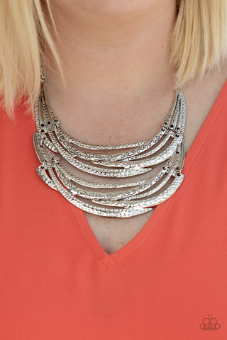 Read Between the VINES - Silver - Paparazzi Accessories