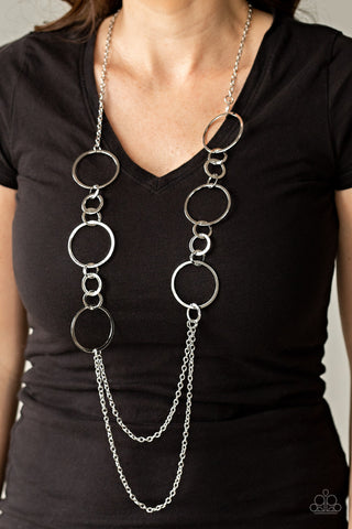 Basic Babe - Silver - Paparazzi Accessories