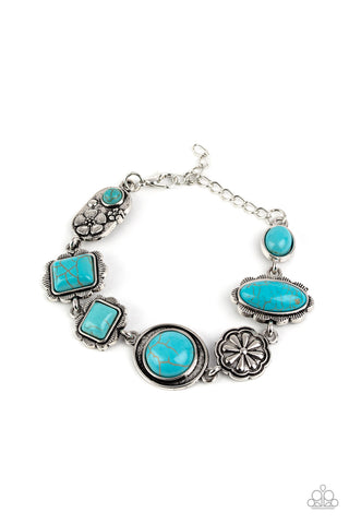 Gorgeously Groundskeeper - Blue - Paparazzi Accessories