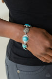 Gorgeously Groundskeeper - Blue - Paparazzi Accessories