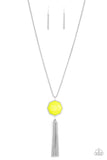 Prismatically Polygon - Yellow - Paparazzi Accessories