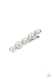 HAIR Comes The Bride - White - Paparazzi Accessories